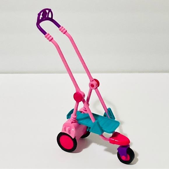 Set Per Bambole 509 Crew's Rainbow - 21 Pezzi Con Passeggino, Lettino, Seggiolone E Accessori - Gioco Di Ruolo Per Bambini Dai 3 Anni